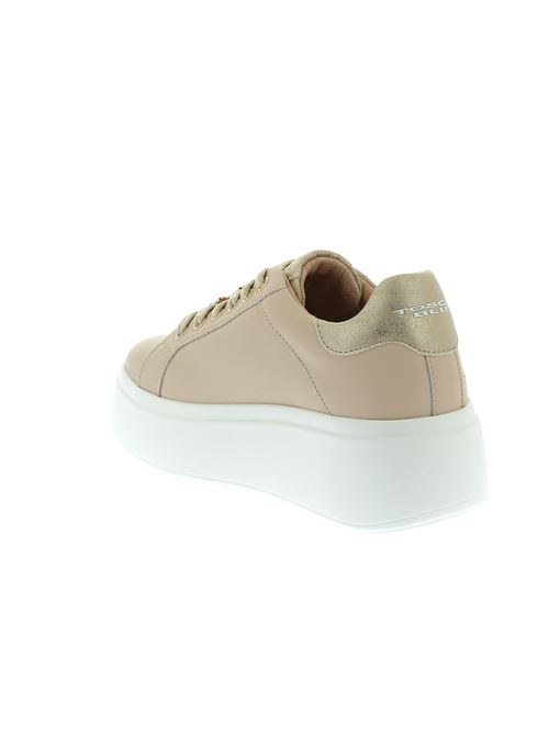 Elettra sneakers da donna in pelle beige TOSCA BLU | SS2502S011C05